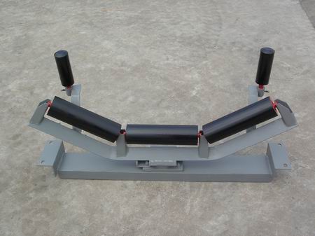 槽型调心托辊组