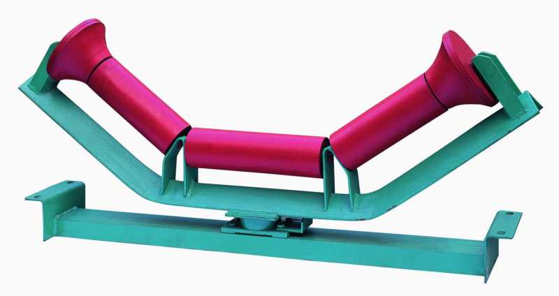 摩擦调心托辊组